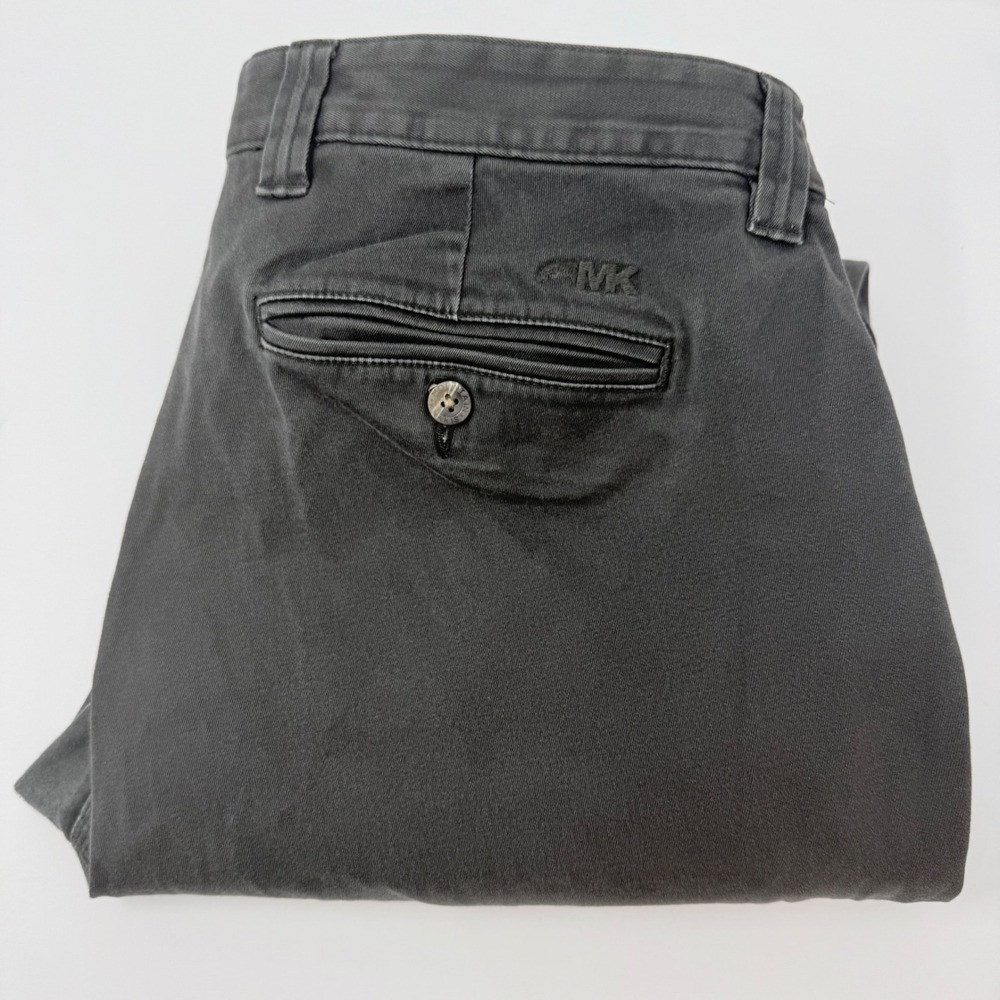 Mountain Khakis Relaxed Fit Gray Chino Pants Mens Fits 36x31 Tag 36x34